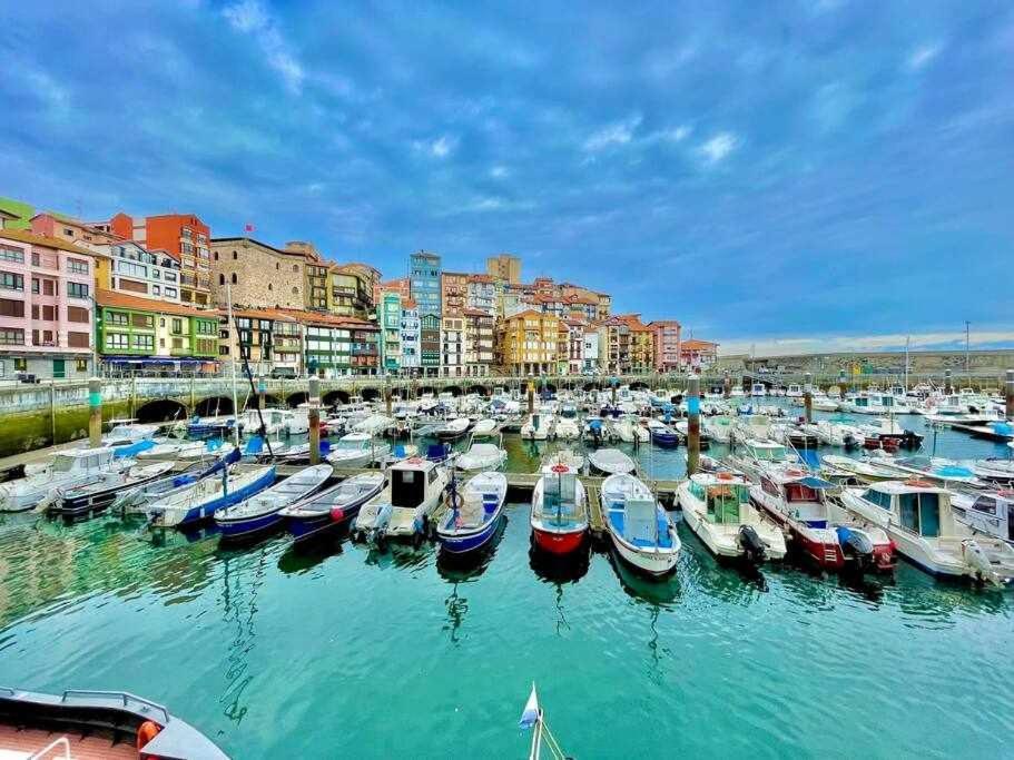 Ostadar Etxea Centrico Apartamento Reformado Bermeo Buitenkant foto
